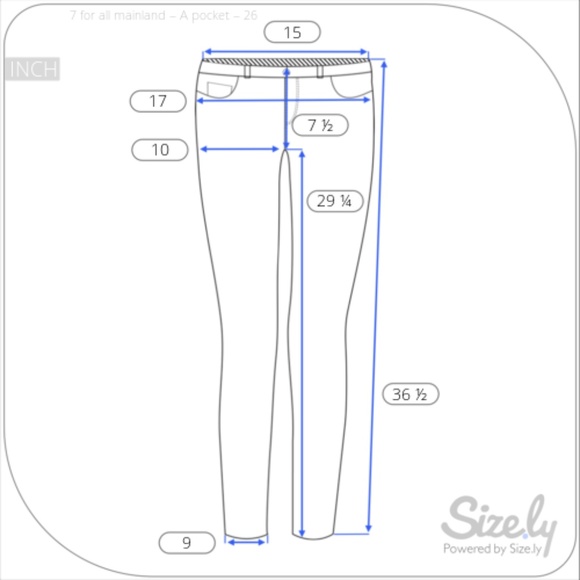 7 For All Mankind Distressed Jeans Size 26 - Picture 8 of 10